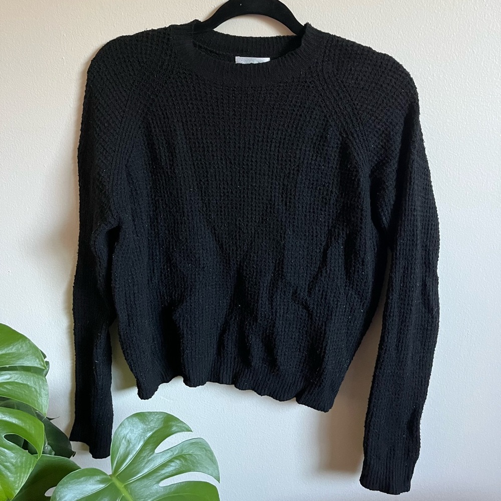 Black Knit sweater